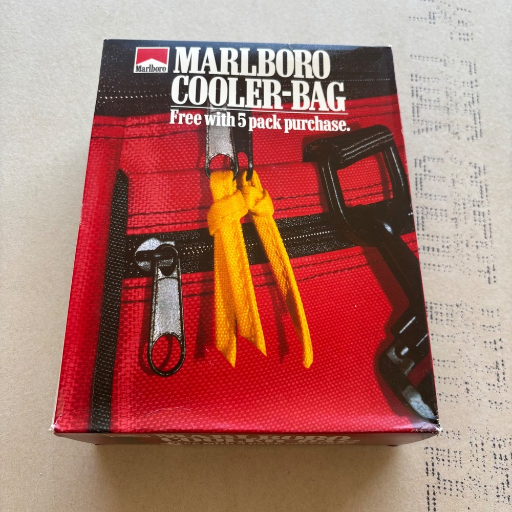 Vintage 90s Marlboro Cooler Bag